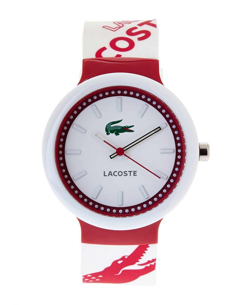 Lacoste horlogeband 2010523 LC 46 1 29 2225 Rubber Multicolor 14mm