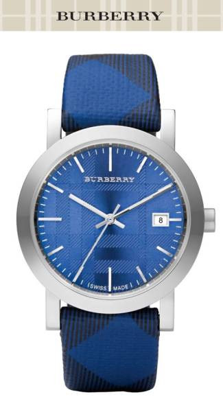 Burberry BU1790 horlogeband Leder Kunststof 20mm