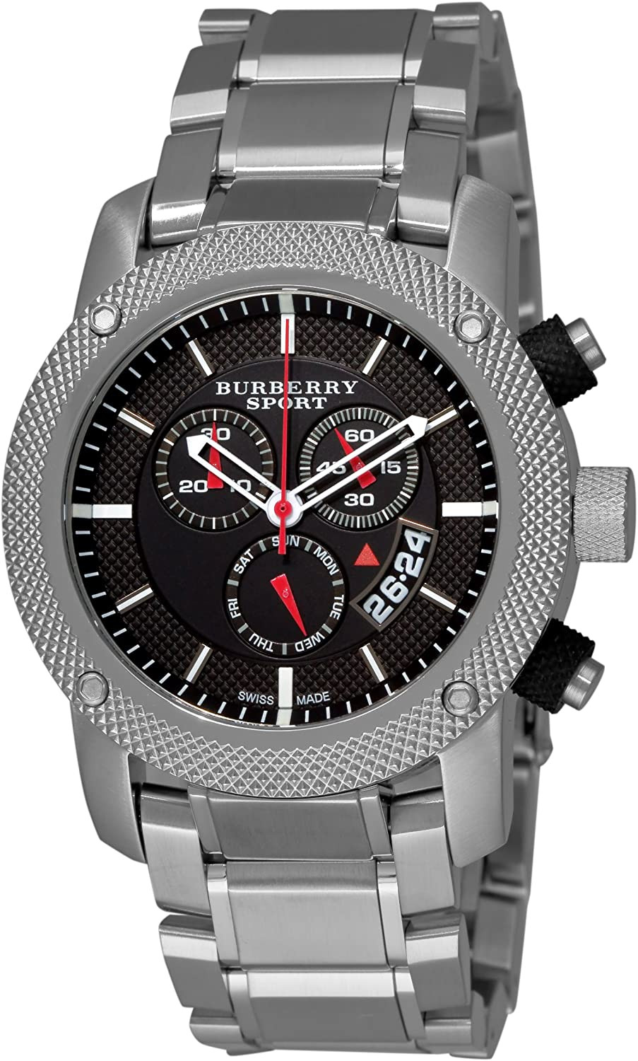 Horlogeband Burberry BU7702 Staal