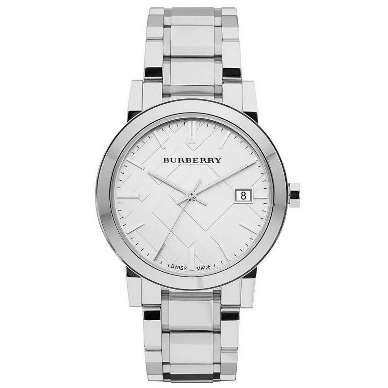 Horlogeband Burberry BU9000 Staal