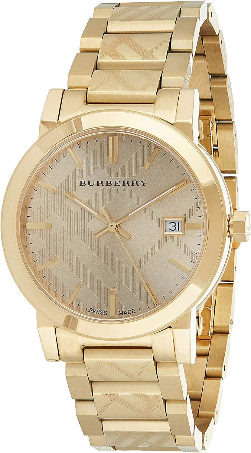 Horlogeband Burberry BU9038 Staal