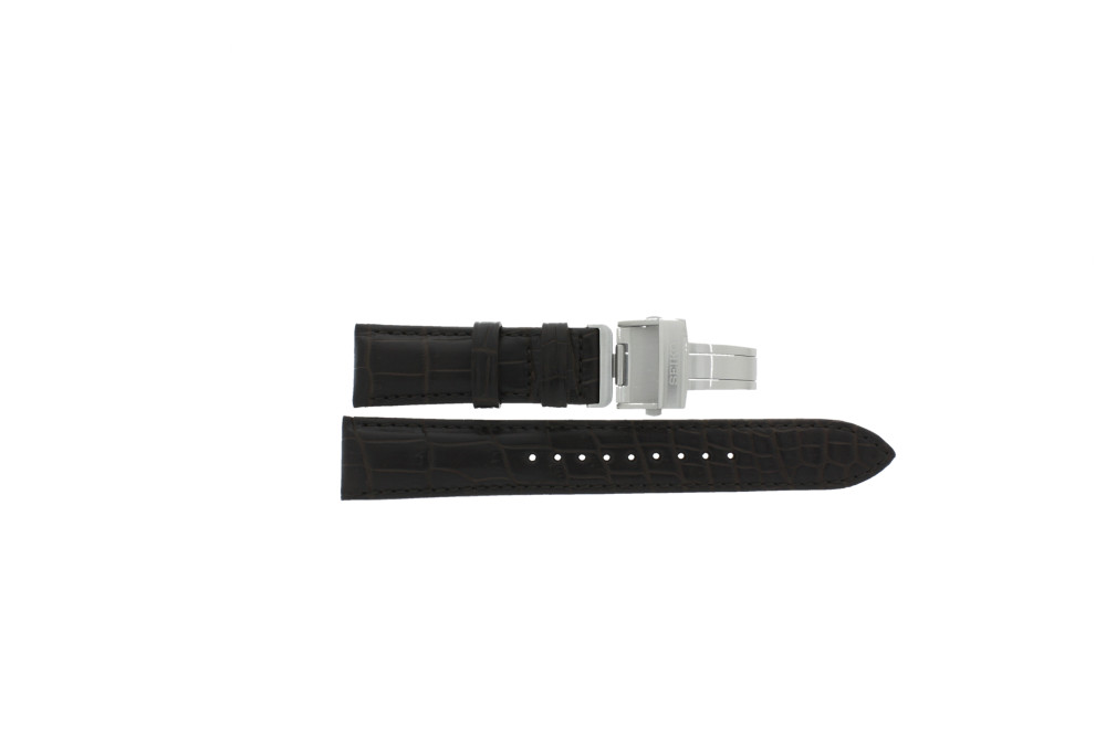Seiko SPB041J1 6R27 00J0 LOE5028J9 horlogeband Krokodillenleer 20mm