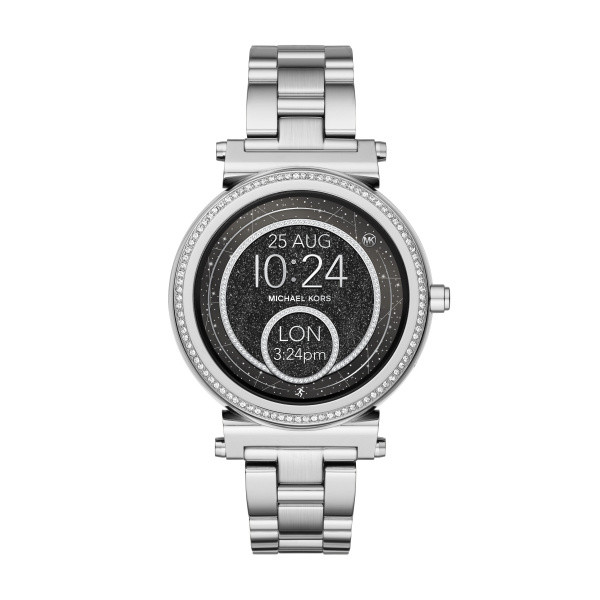 Stoffig reparatie Woedend Horlogeband Michael Kors MKT5020 Staal 18mm