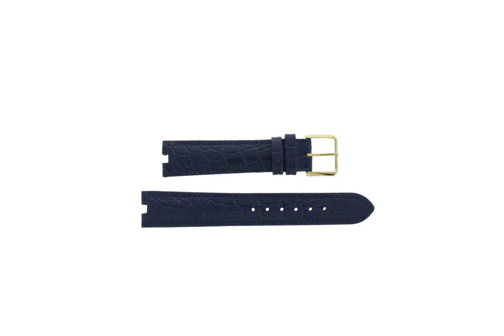 Horlogeband Rado 152.3694.2 R41694205 01.129.3761.2.220 Leder Blauw 4mm