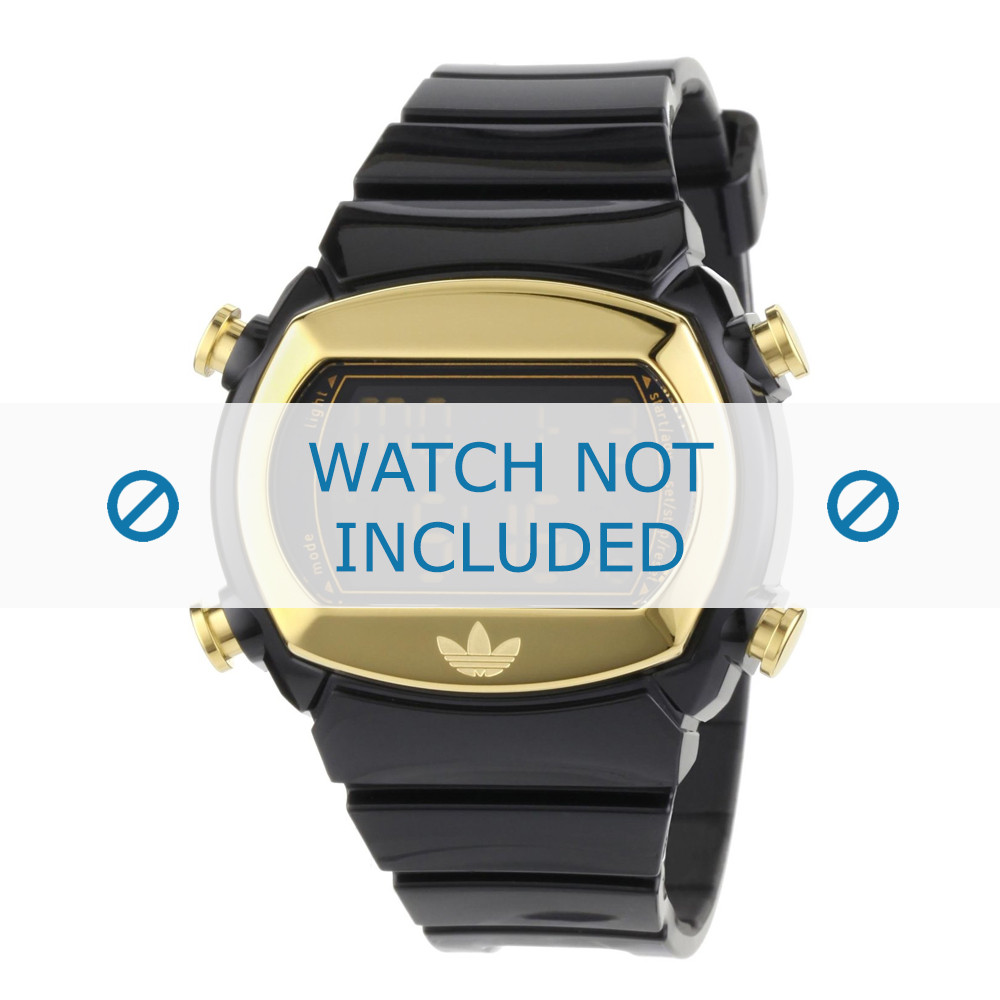 bijvoeglijk naamwoord Bladeren verzamelen Dubbelzinnigheid Adidas ADH1572 horlogeband Kunststof/Plastic 22mm