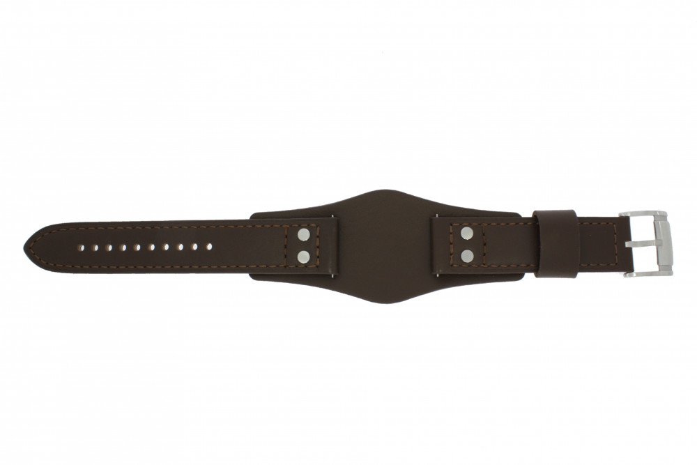 gazon Idool beheerder Horlogeband Fossil CH2890 Onderliggend Leder 22mm