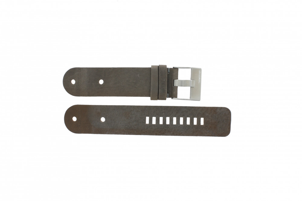 Diesel horlogeband DZ9004 Leder Zwart Bestel nu bij World of Watch Straps