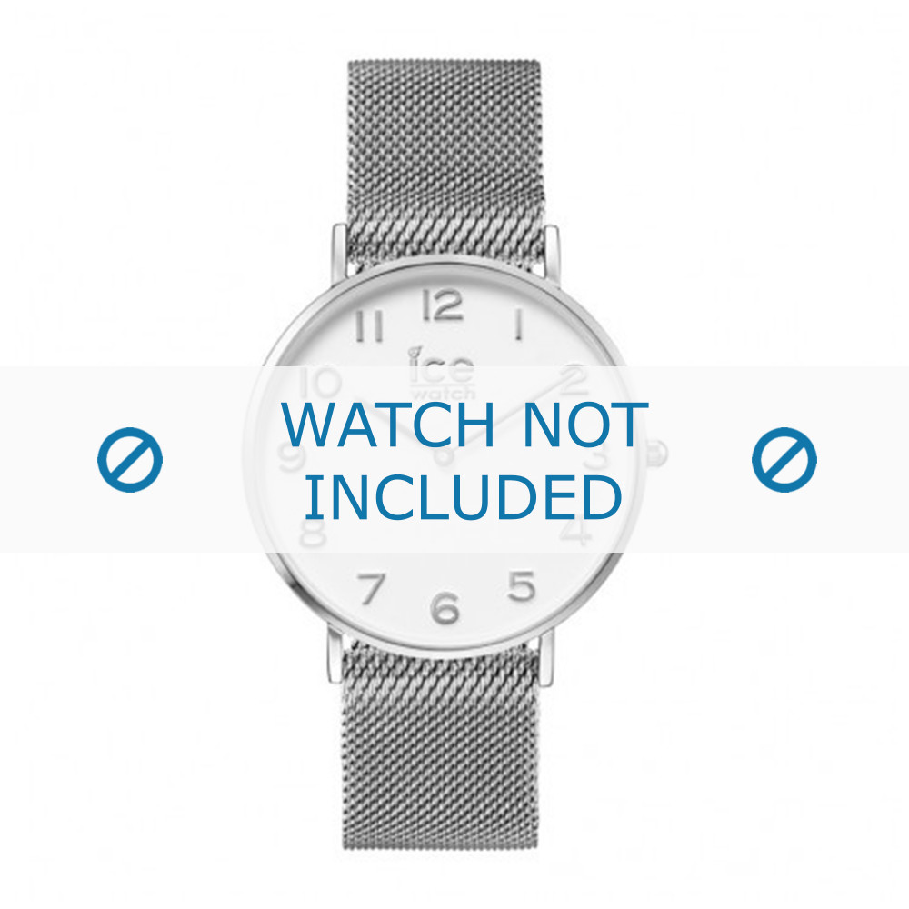 Ice Watch horlogeband 012701 012702 Staal Zilver - Bestel nu World of Watch