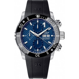 Horlogeband Edox 01122 Silicoon Zwart 27mm