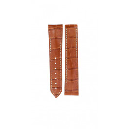 Horlogeband Omega 13033412202001 / 032CUZ005400 Krokodillenleer Lichtbruin 20mm