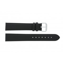 Horlogeband Universeel 054R.01 Leder Zwart 14mm