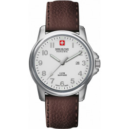 Horlogeband Swiss Military Hanowa 06-4231-04-001 Leder Bruin 20mm