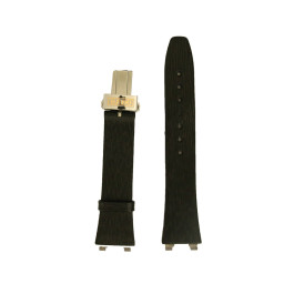Horlogeband Rado R070866810 / 01.196.0364.3.215 Leder Zwart