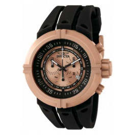 Horlogeband Invicta 0849.01 Rubber Zwart