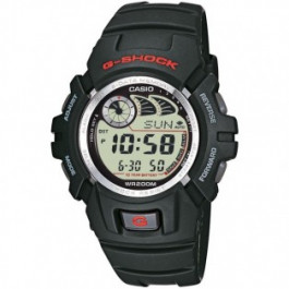 Horlogeband Casio G-3011 / G-3000 / G-3001 / G-3010 / 10062433 Kunststof/Plastic Zwart 24mm
