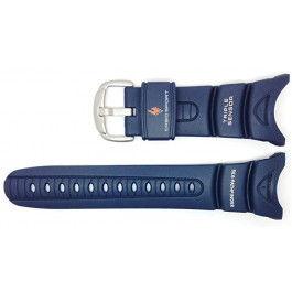 Horlogeband Casio SPF-40S-2BVVC / 10158454 Kunststof/Plastic Blauw 24mm