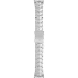 Casio horlogeband 10344744 Edifice Staal Zilver 22mm 