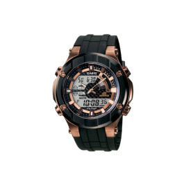 Horlogeband Casio EFX-700 / 10350805 Kunststof/Plastic Zwart 15mm