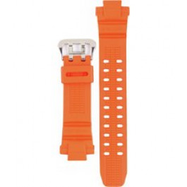 Horlogeband Casio 10370830 / GW-3000M-4A Kunststof/Plastic Oranje 14mm