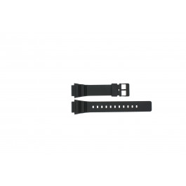 Horlogeband Casio MRW-200H Kunststof/Plastic Zwart 18mm