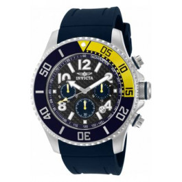 Horlogeband Invicta 13728 Rubber Zwart
