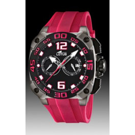Horlogeband Lotus 15791-6 Rubber Rood 22mm