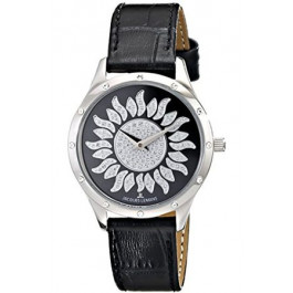 Jacques Lemans horlogeband 1803 / BL Leder Zwart 15mm + zwart stiksel