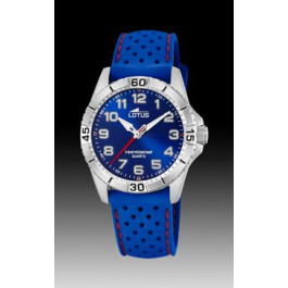 Horlogeband Lotus 18663-2 Silicoon Blauw 18mm