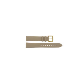 Horlogeband Kate Spade New York 1YRU0484 Leder Beige 16mm