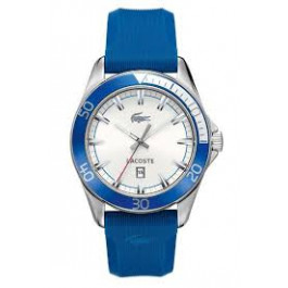 Lacoste horlogeband 2010551 / LC-31-1-27-2248 Silicoon Blauw 22mm