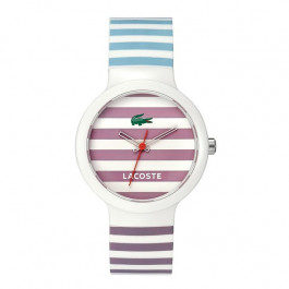 Lacoste horlogeband 2010564 / LC-46-1-29-2224 Rubber Multicolor 14mm