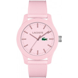 Lacoste horlogeband 2010773 / LC-79-1-47-2569 Rubber Roze 21mm