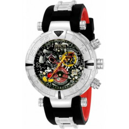 Horlogeband Invicta 22733 / 22733-01 Silicoon Zwart