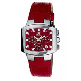 Horlogeband Breil 2519750616 Leder Rood