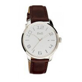 Horlogeband Dolce & Gabbana 3719340294 Leder Donkerbruin 20mm