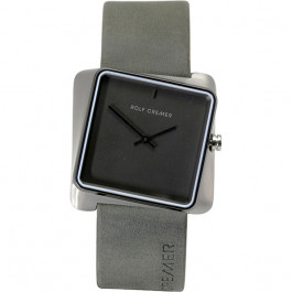 Horlogeband Rolf Cremer 501602 Leder Grijs 22mm