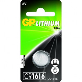 GP Knoopcel Batterij CR1616 - 3v