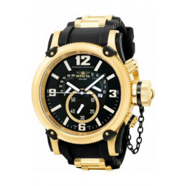 Horlogeband Invicta 5670 Silicoon Zwart