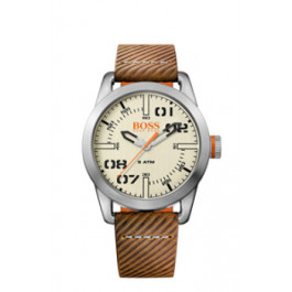 Horlogeband Hugo Boss HB-291-1-14-2938 / 659302741 Leder Bruin 22mm