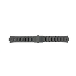 Horlogeband Seiko SNKE03K1 / 7S26-02T0 / 3359MB Staal Zwart 10mm