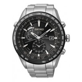 Horlogeband Seiko 7X52-0AE0 / SAST021G / M0SR113J9 Staal 24mm
