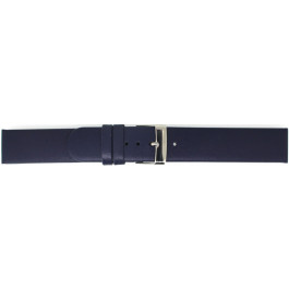 Horlogeband Universeel 800.05.18 Leder Blauw 18mm