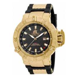 Horlogeband Invicta 80423 (80423.01) Rubber Zwart 16mm