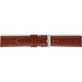 Horlogeband Universeel 808.03.22 Leder Cognac 22mm