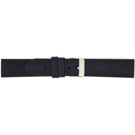 Horlogeband Universeel 825R.01.18 Leder Zwart 18mm