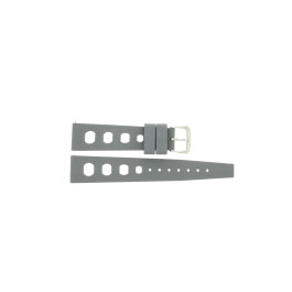Horlogeband Universeel 841.00 Rubber Grijs 20mm