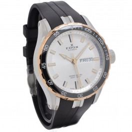 Horlogeband Edox 88002 357RCA Rubber Zwart