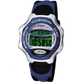 Horlogeband Casio LW-24HB-2AV / LW-24HB-2BV / 10035480 Leder Multicolor 14mm