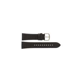Horlogeband Armani AR11334 Leder Bruin 22mm