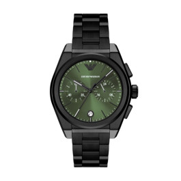Horlogeband Armani AR11562 Staal Zwart 20mm